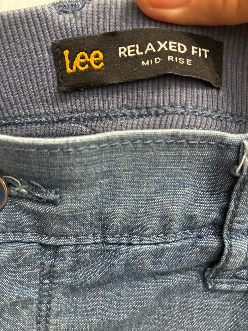 Lee Mid Rise Capris Size 12 - Picture 2 of 6
